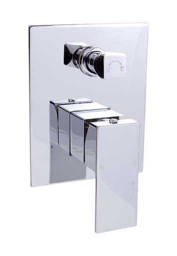 Rosa Wall Mixer With Diverter(Chrome)