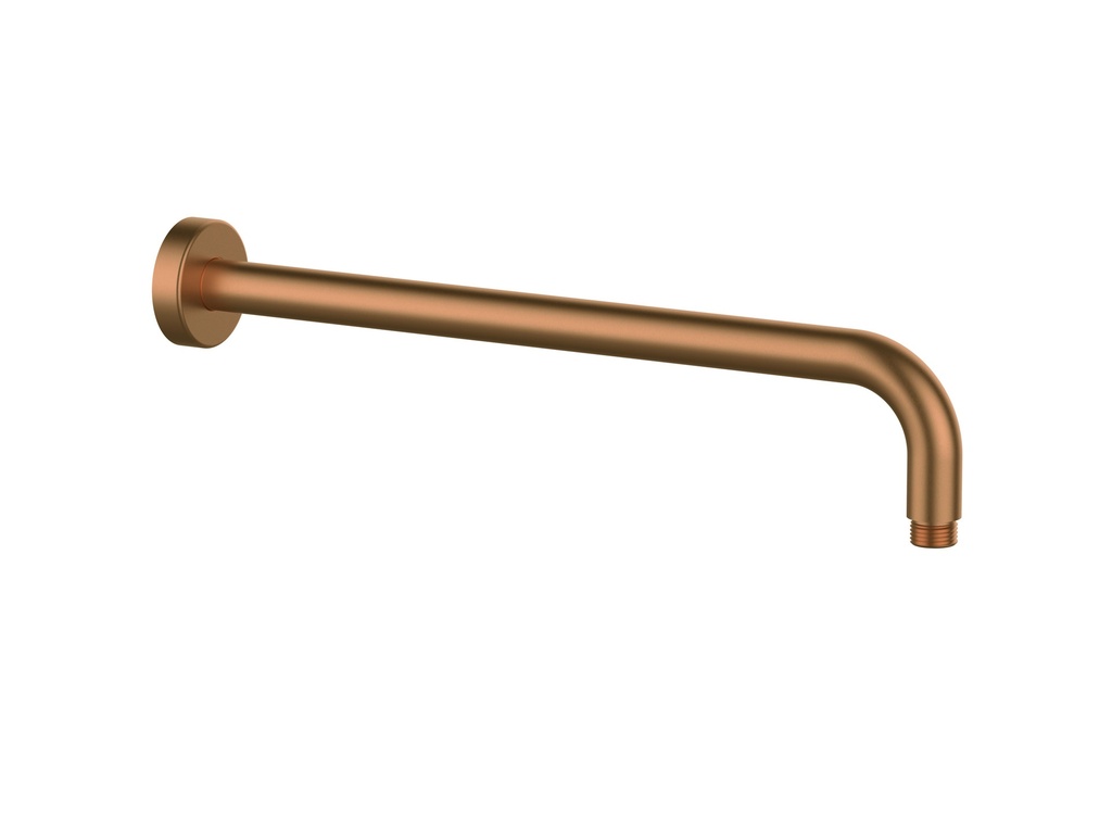 [55141] Round Shower Arm Brushed Bronze