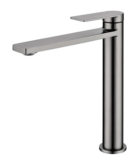 Ruki High Rise Basin Mixer Gunmetal Lead Free