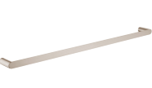 Rushy Brushed Nickel Single Towel Rail 800mm
