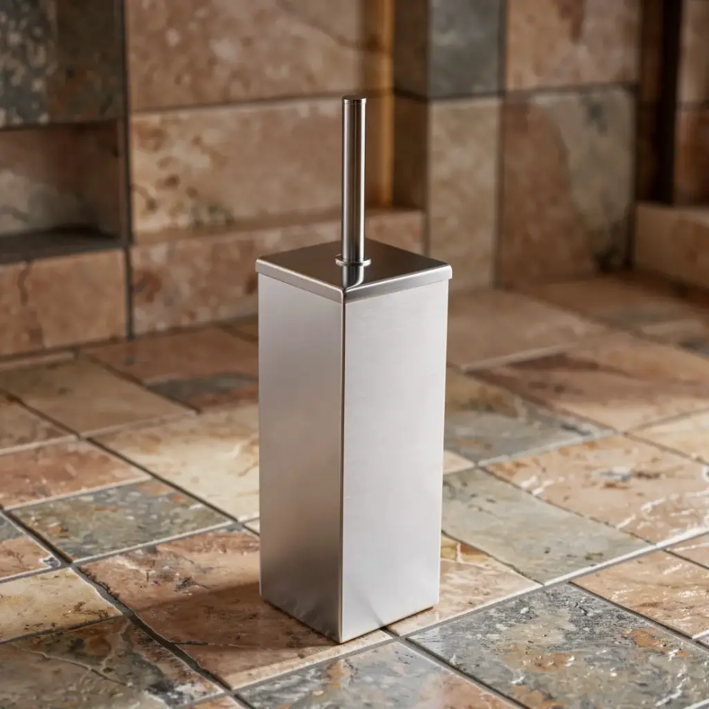 Sara Deluxe Toilet Brush(Chrome)