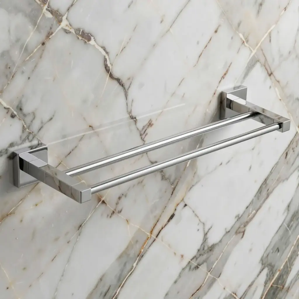 Sara Double Towel Rail 600 mm(Chrome)