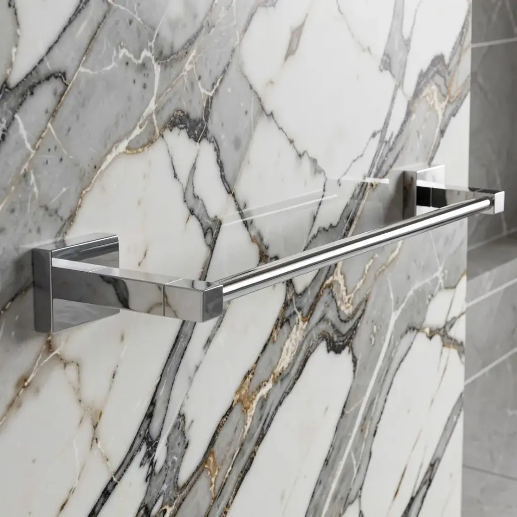 Sara Single Towel Rail 600 mm(Chrome)