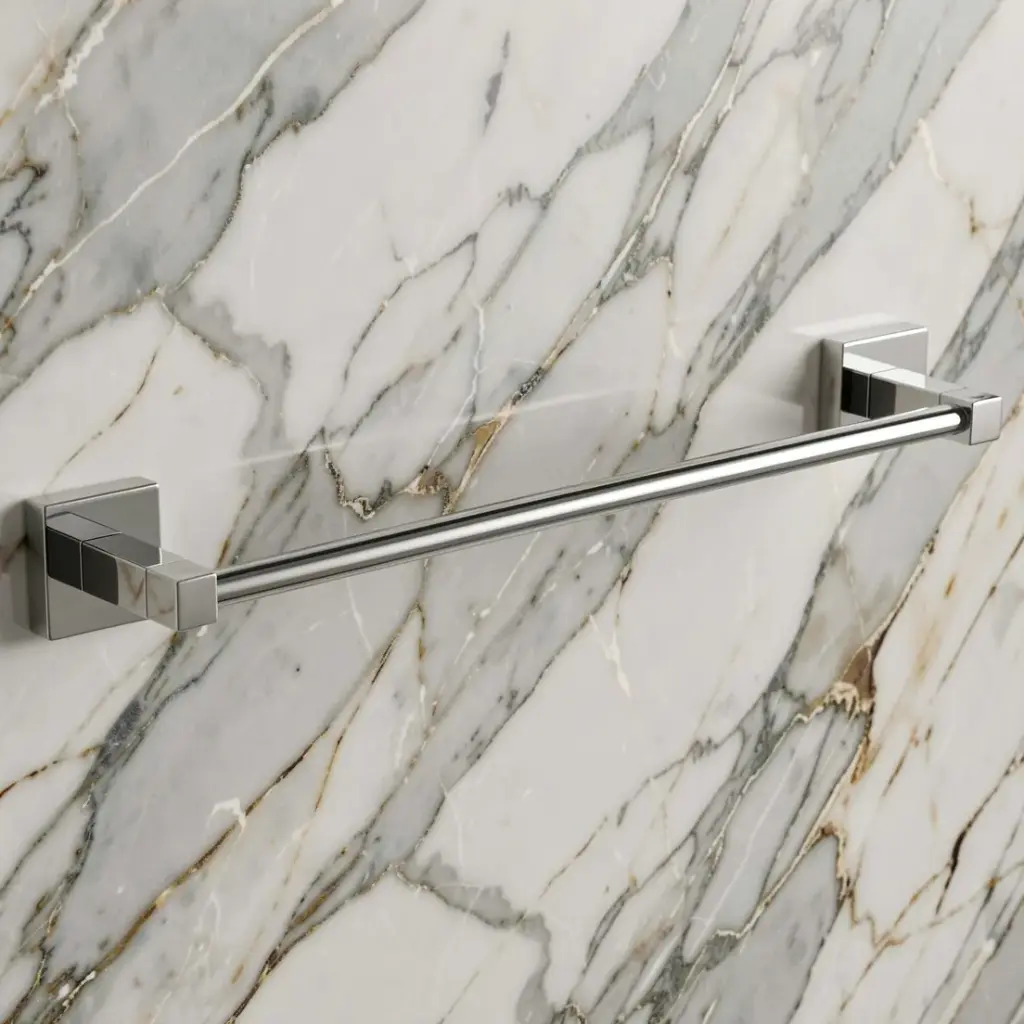 Sara Single Towel Rail 750 mm(Chrome)