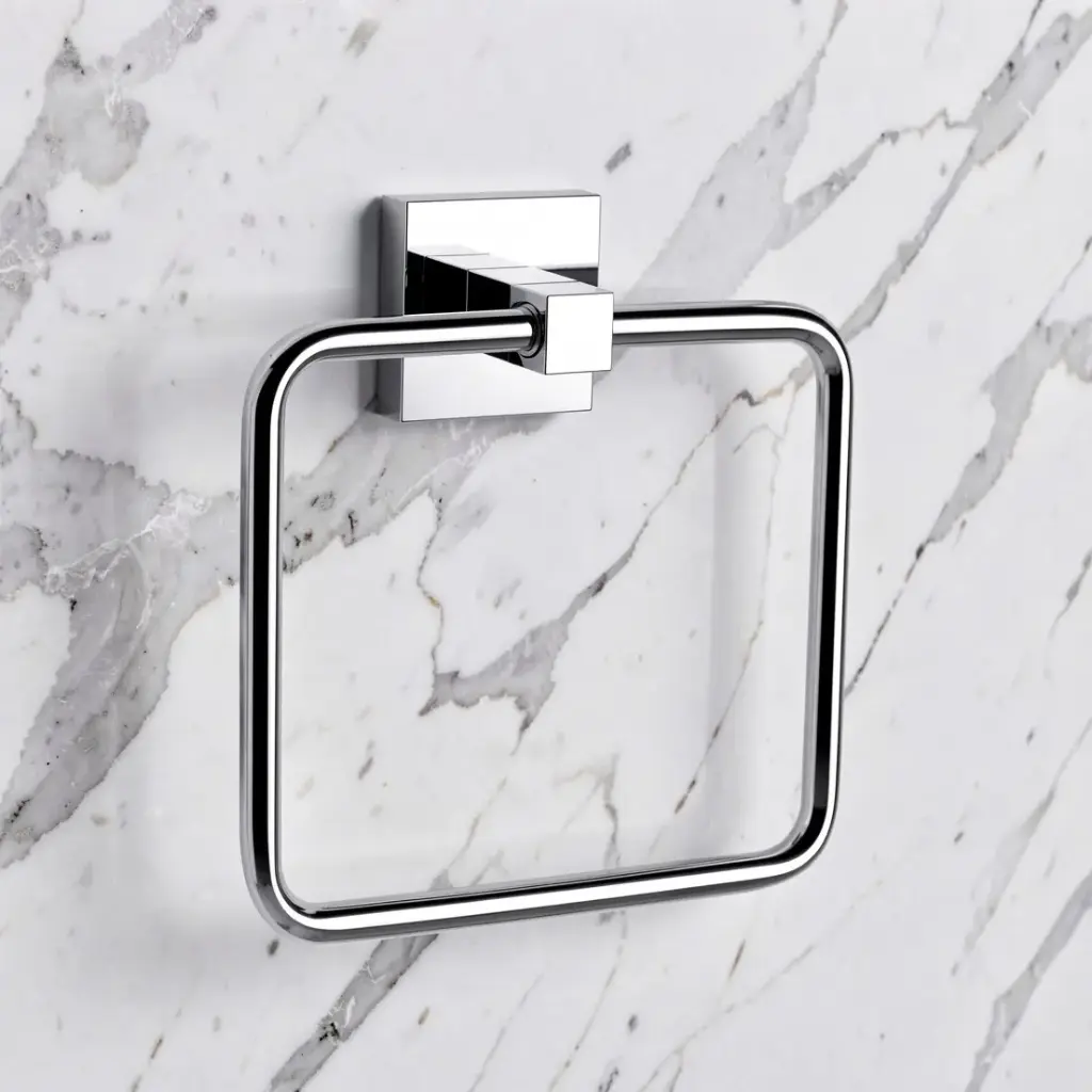 Sara Towel Ring(Chrome)