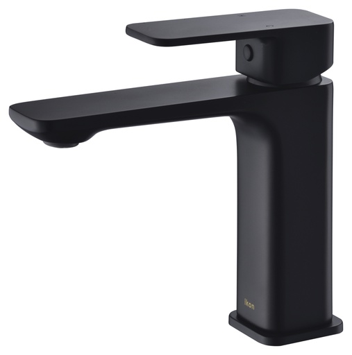Seto Matt Black Basin Mixer Lead Free