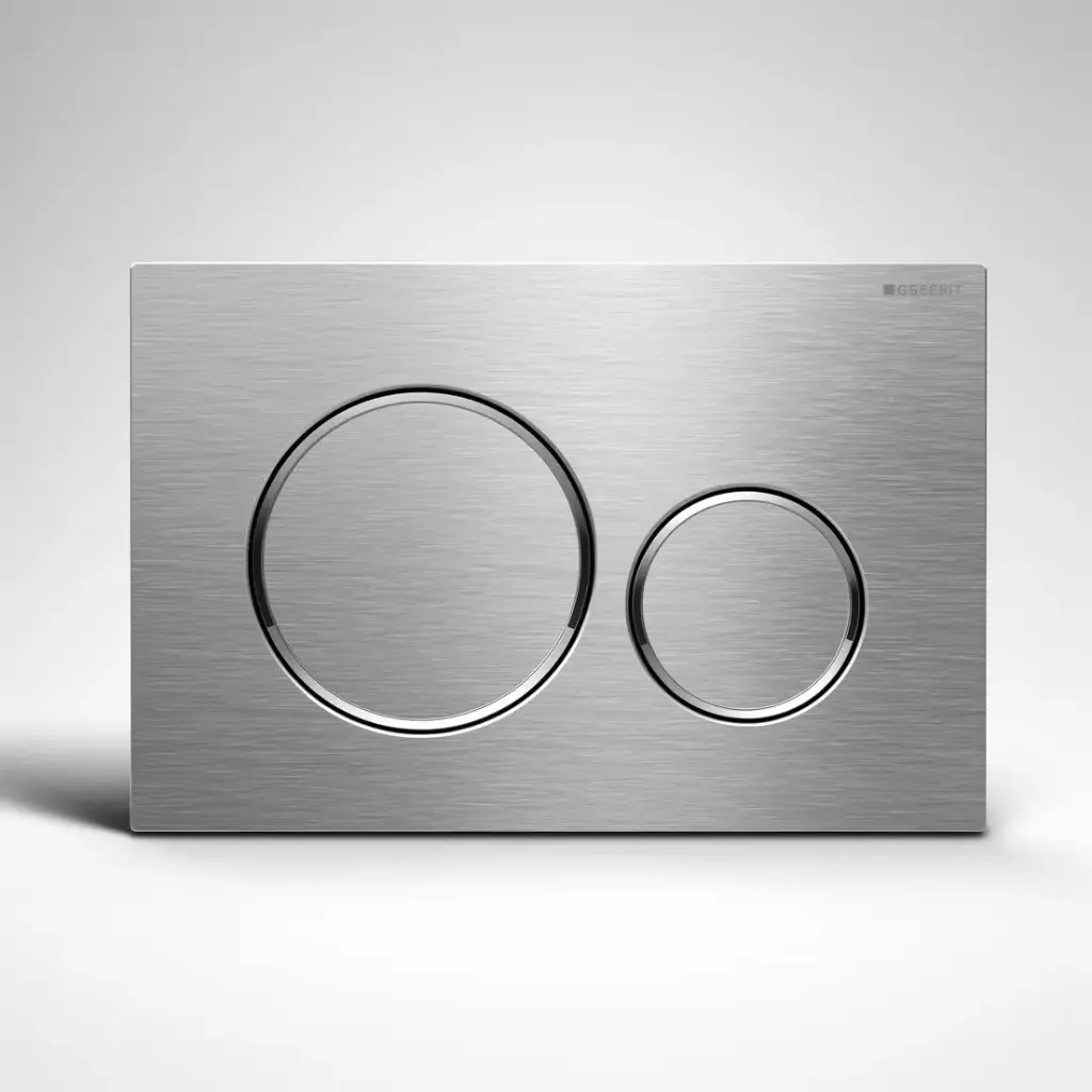 Sigma20 Stainless Steel Plate With Chrome Trim