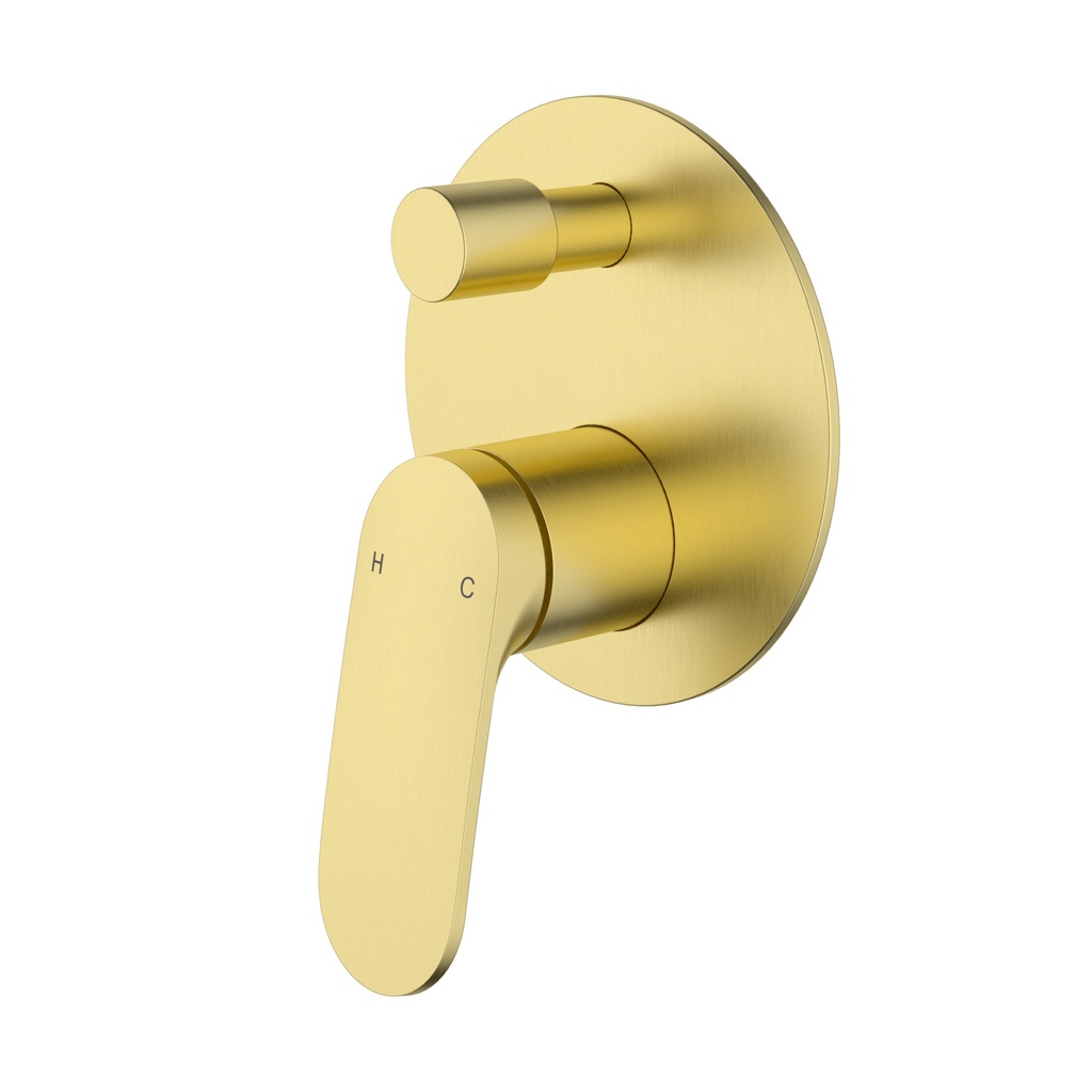 Sulu II Wall Diverter Mixer Trim Kits Brushed Gold