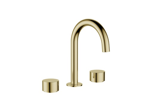 Tana 1/4 Turn C/D Basin Set Brushed Gold Lead Free