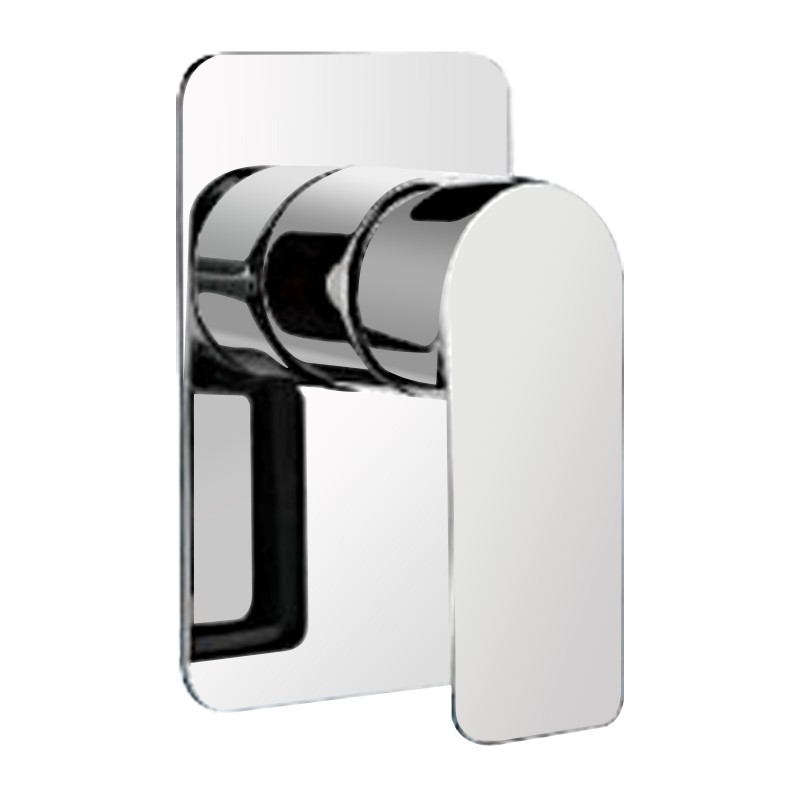 Vog Solid Brass Chrome Shower/Bath Wall Mixer